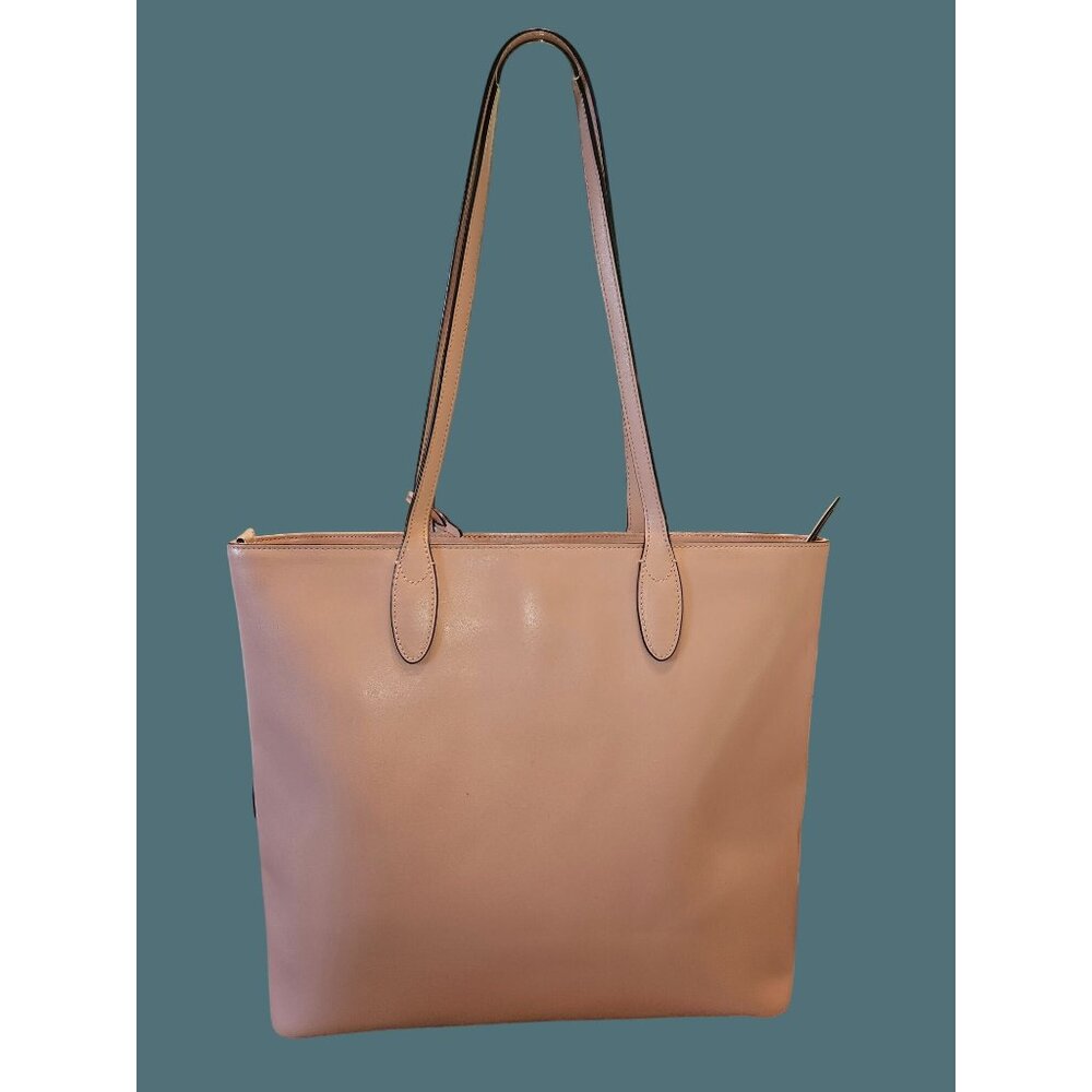 Kate Spade New York Kerri Medium Pink Smooth Leather Tote Shoulder Bag - Picture 2 of 16